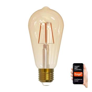  LED Dimmelhető izzó VINTAGE ST64 E27/5,5W/230V 1800 kép