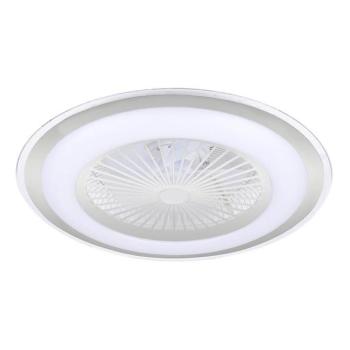  LED Dimmelhető mennyezeti lámpa látorral ZONDA LED/48W/230V ezüst + távirányító  kép