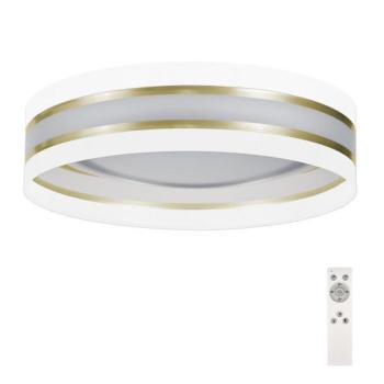  LED Dimmelhető mennyezeti lámpa SMART CORAL GOLD LED/24W/230V fehér/arany + távirányító  kép