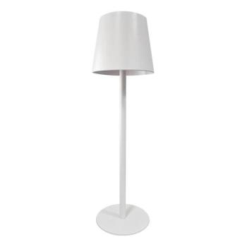  LED érintős asztali lámpa, állítható fényerő, 5W, 5V USB, 1200 mAh, fehér  kép