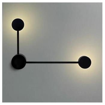  LED fali lámpa JOY 2xGX53/6W/230V fekete  kép