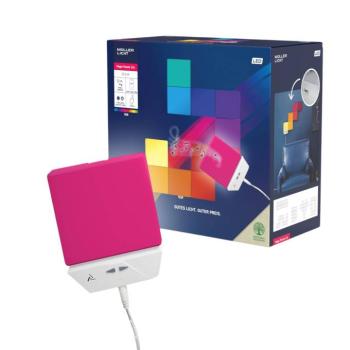 LED fali lámpa LED Magic Panel RGBW, négyzet alakú, 12 darabos készlet kép