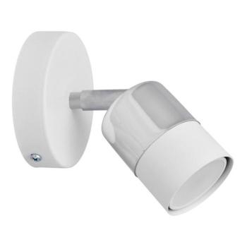  LED Fali spotlámpa TUBSSON 1xGU10/4,8W/230V fehér/fényes króm  kép