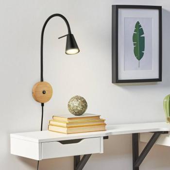 LED fali világítás 2180015 fa részletekkel kép
