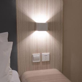 LED fali világítás Cube akku, mágneses, fehér kép