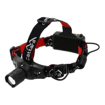  LED Fejlámpa LED/3W/3xAAA IP44 fekete/piros  kép