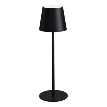  LED fényerőszabályozható újratölthető asztali lámpa LED/4W/4000 mAh 3000/4000/5500K IP44 fekete  kép