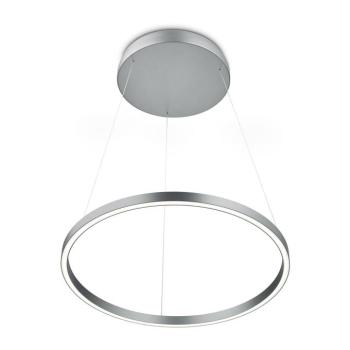 LED függő lámpa Lisa-60, CCT, szab., matt nikkel kép