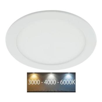  LED Fürdőszobai beépíthető lámpa LED/18W/230V 3000/4000/6000K IP44  kép