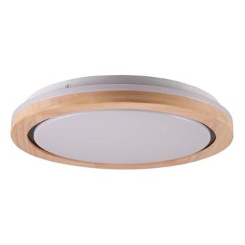  LED Fürdőszobai mennyezeti lámpa DAREK LED/24W/230V átm. 39 cm IP44 tölgy  kép