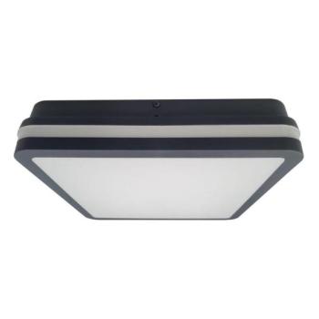  LED Fürdőszobai mennyezeti lámpa ELLÉ LED/24W/230V 3000/4000/6500K 26x26 cm IP54 antracit  kép