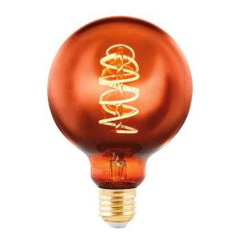 LED Globe E27 G95 4W izzószál 2,000K réz kép