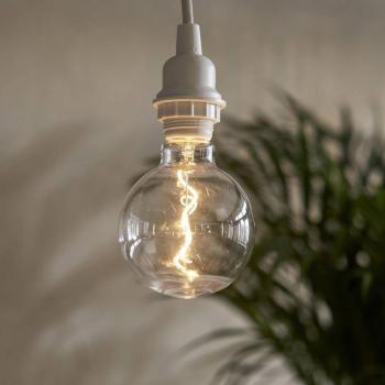 LED gömb G95 E27 1W 2 200K izzószál optikával kép
