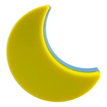  LED gyerek éjszakai lámpa alkonyatérzékelővel LED/0,5W/230V holdacska  kép