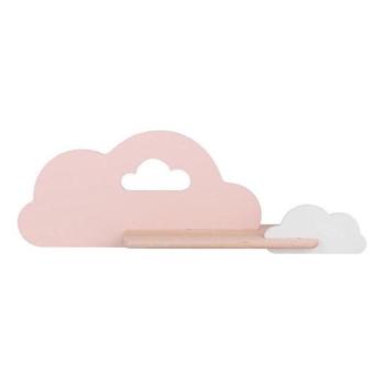  LED gyerekszoba fali lámpa polccal CLOUD LED/5W/230V rózsaszín/fehér  kép