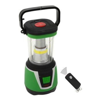  LED Hordozható lámpa LED/3xLR20 IP44 fekete/zöld + távirányító  kép