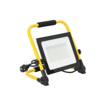  LED hordozható reflektor TIGRA LED/100W/4000K IP54 fekete/sárga  kép