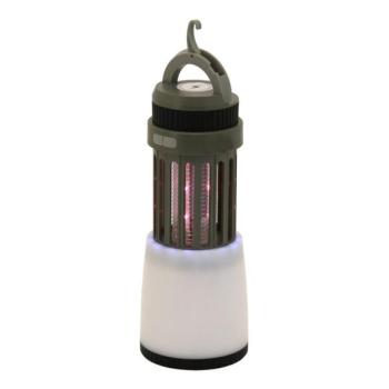  LED Hordozható újratölthető lámpa rovarcsapdával LED/2W/1800mAh/3xAAA IPX4 zöld  kép