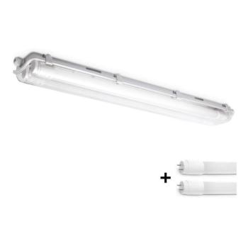  LED ipari fénycsöves világítás T8 2xG13/9W/230V 4000K IP65 67,5 cm  kép