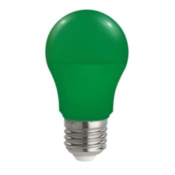  LED Izzó A50 E27/4,9W/230V zöld  kép