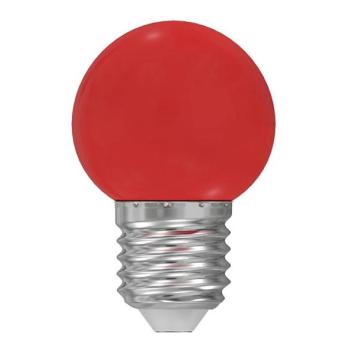  LED Izzó E27/1W/230V piros 5500 kép