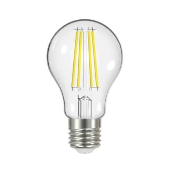 LED izzó, E27, A60, 3,8W, izzószál, 3000K, dimmelhető kép
