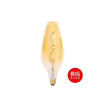  LED Izzó FILAMENT BUMPED VINTAGE BT110 E27/4W/230V 2000K  kép