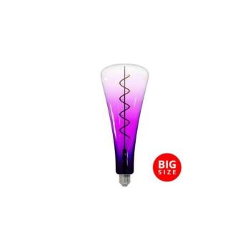  LED Izzó FILAMENT SHAPE T110 E27/5W/230V 1800K lila  kép