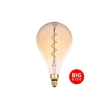  LED Izzó FILAMENT SPIRAL VINTAGE A165 E27/4W/230V 2000K  kép