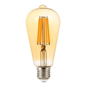  LED Izzó FILAMENT ST64 E27/9W/230V 2200K  kép