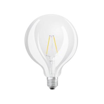 LED izzó Globe G125 E27, 2,5 W világos izzószál 2,700 K kép