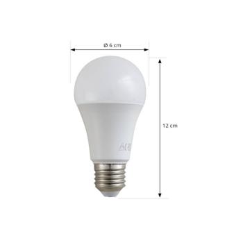 LED izzó, opál, E27, 3,8 W, 4000K, 806 lumen kép