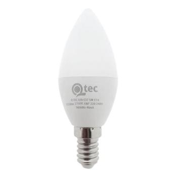  LED Izzó Qtec C35 E14/5W/230V 2700K  kép