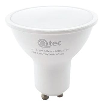  LED Izzó Qtec GU10/5W/230V 4200K  kép