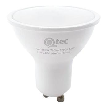  LED Izzó Qtec GU10/8W/230V 2700K  kép