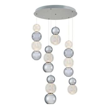  LED kábeles függőlámpa CREMONA LED/34W/230V 3000K matt króm  kép