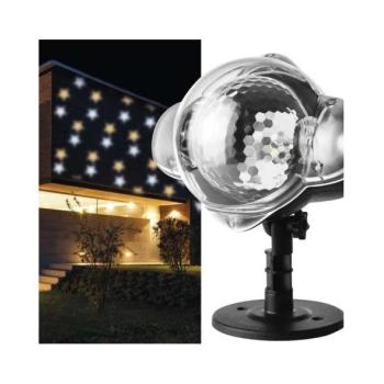  LED Karácsonyi kültéri projektor LED/4W/230V IP44 meleg/hideg fehér  kép