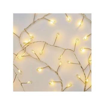  LED Karácsonyi lánc 100xLED/3xAA 2,7m meleg fehér  kép