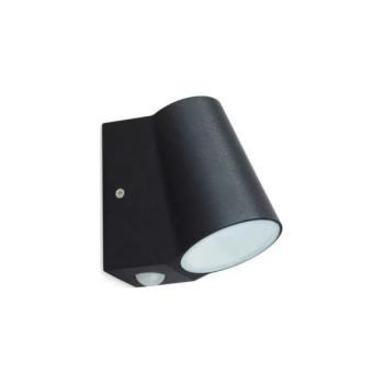  LED kültéri fali lámpa BUNOL LED/6W/230V IP44 fekete, érzékelővel  kép