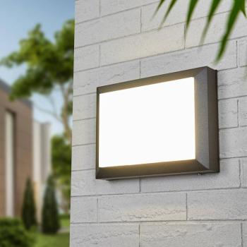 LED kültéri fali lámpa Kiran ütésálló ernyővel kép