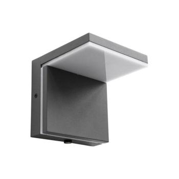  LED Kültéri fali lámpa LASSAN LED/8W/230V 3000K IP54 antracit  kép