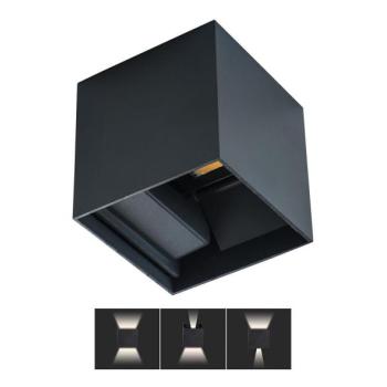  LED Kültéri fali lámpa REKA LED/7W/230V IP54 antracit  kép