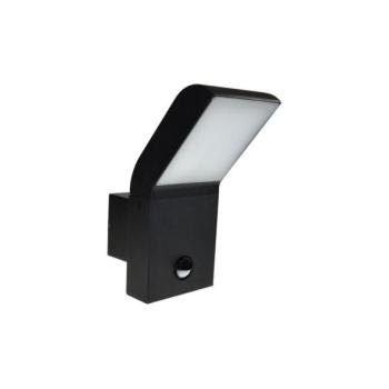  LED kültéri fali lámpa szenzorral LESK LED/9W/230V 4000K  kép