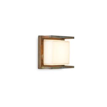 LED kültéri falilámpa Ice Cubic 3405, antik s.réz kép