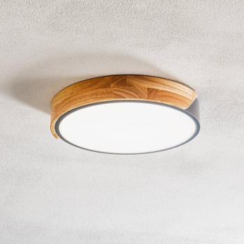 LED mennyezeti lámpa Borneo fa kerettel kép