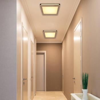 LED mennyezeti lámpa Karla négyzet 30x30 cm kép