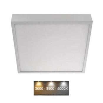  LED Mennyezeti lámpa LED/28,5W/230V 3000/3500/4000K 30x30 cm fehér  kép