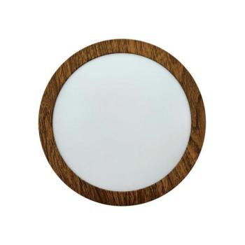  LED Mennyezeti lámpa RING LED/12W/230V 4200K átm. 16 cm barna  kép