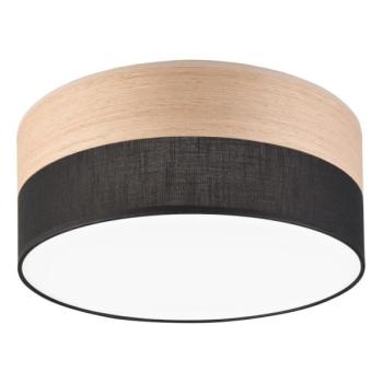  LED Mennyezeti lámpa SIRJA WOOD LED/20W/230V átm. 35 cm fekete/tölgy  kép