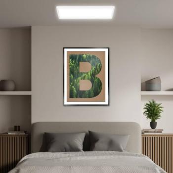 LED mennyezeti lámpa Tava A, 58x20 cm, műanyag, fehér kép